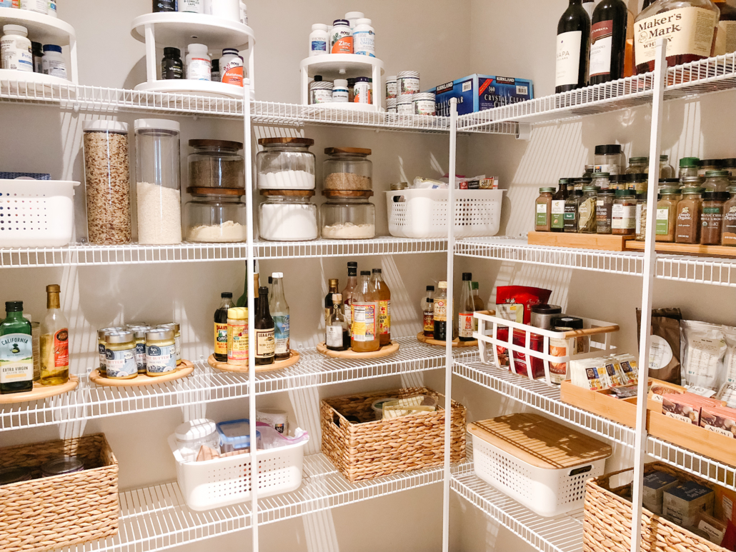 Organized Pantry: Modern Farmhouse • The Simply Sorted Home