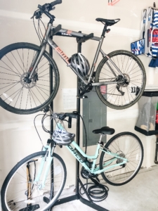 Garage Organizing: Bikes