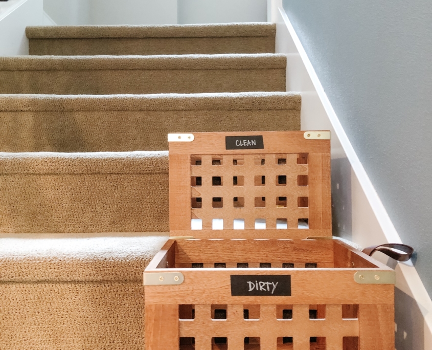 Stairwell Baskets