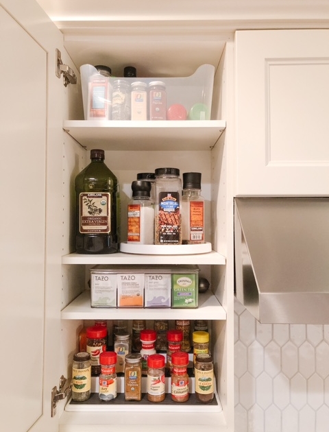 Get More Organized With This Simple DIY Spice Drawer Hack