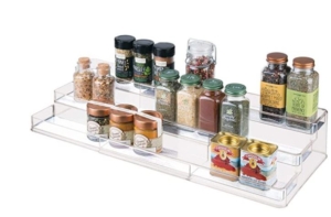 acrylic expandable spice organizer